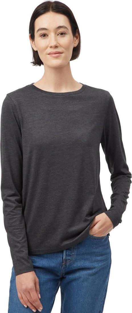 TreeBlend LS T-Shirt - Womens - Meteorite Black Heather 1