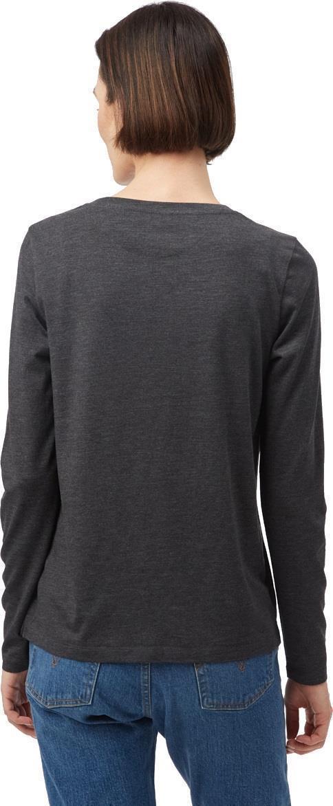 TreeBlend LS T-Shirt - Womens - Meteorite Black Heather 2