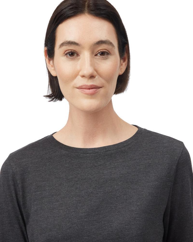 TreeBlend LS T-Shirt - Womens - Meteorite Black Heather 3