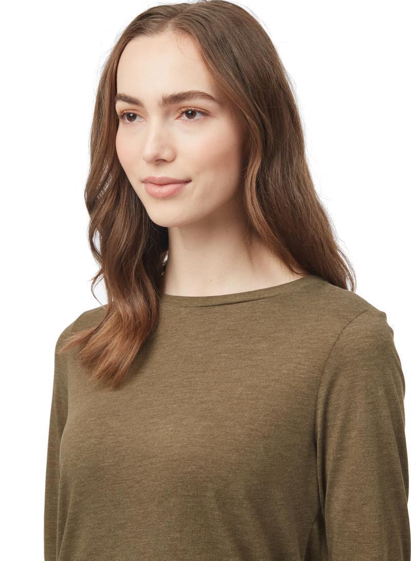 TreeBlend LS T-Shirt - Womens - Uniform Green Heather 3