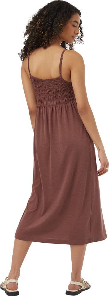 TreeBlend Sleeveless Smocked Dress - Mesa Red 2