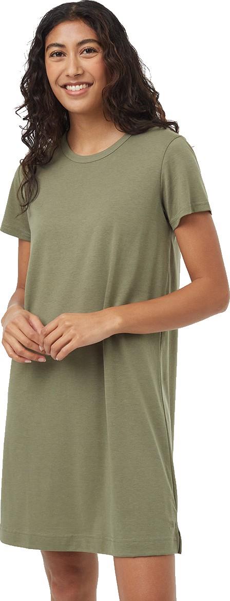 TreeBlend T-Shirt Dress - deep lichen green 1