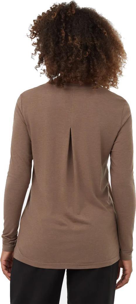 TreeBlend V-Neck LS T-Shirt - Womens - Fossil 2