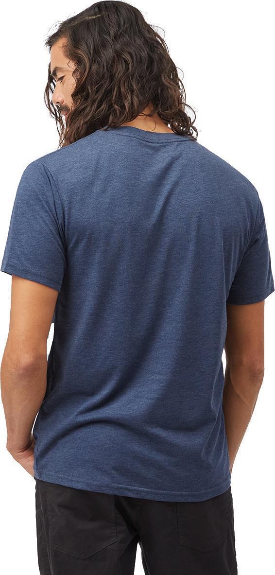 TreeBlend V-Neck T-Shirt - Mens - Dress Blue 2