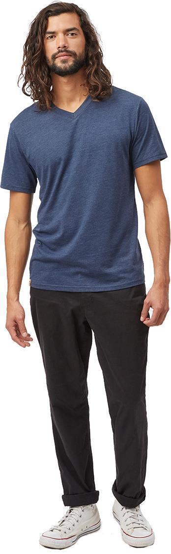 TreeBlend V-Neck T-Shirt - Mens - Dress Blue 3