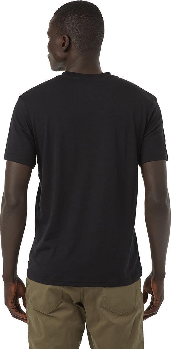 TreeBlend V-Neck T-Shirt - Mens - Meteorite Black 2