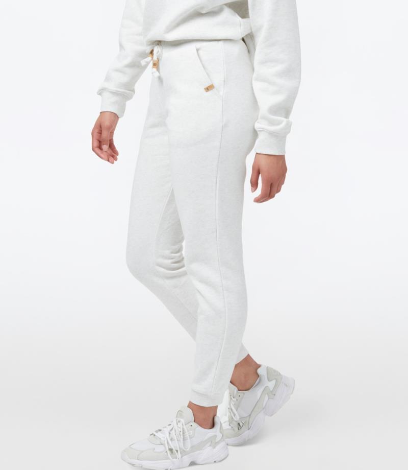 TreeFleece Bamone Sweatpants - Womens - elm white heather 1