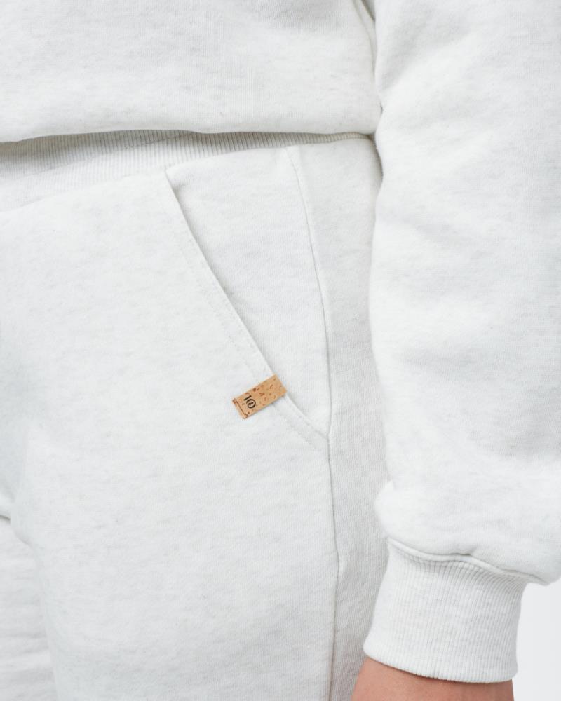 TreeFleece Bamone Sweatpants - Womens - elm white heather 1