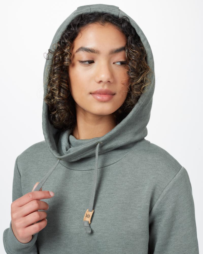 TreeFleece Banshee Hoodie - Womens - Agave Green 2