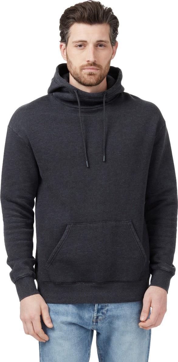 TreeFleece Cowl Neck Hoodie - Mens - meteorite black 1