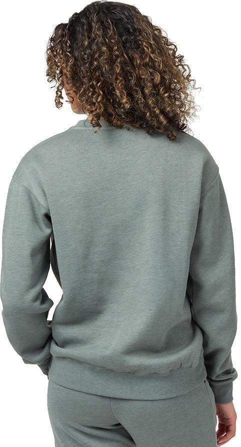TreeFleece Crew - Womens - agave green 1