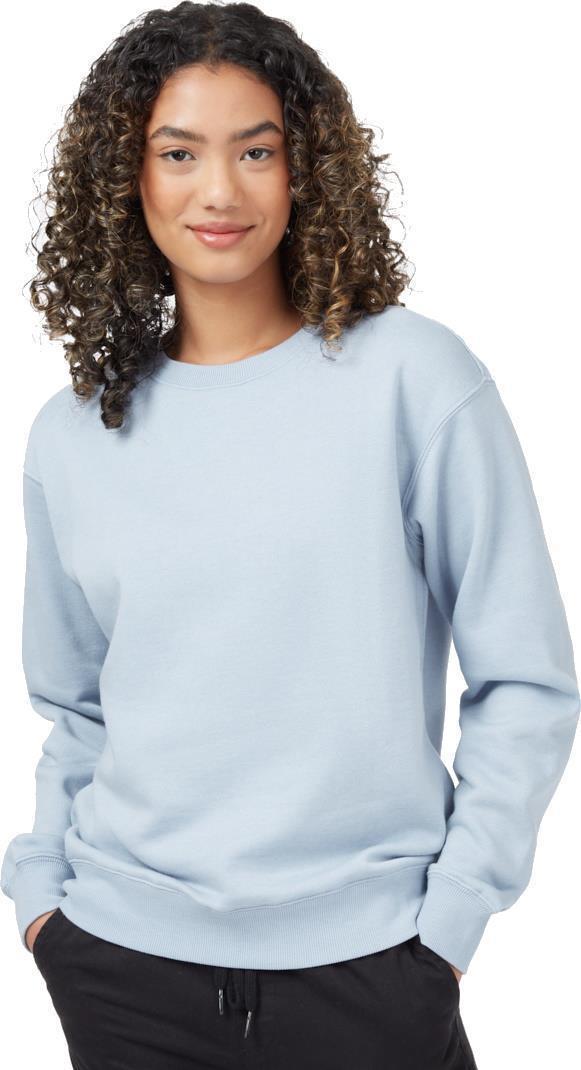 TreeFleece Crew - Womens - blue fog 1