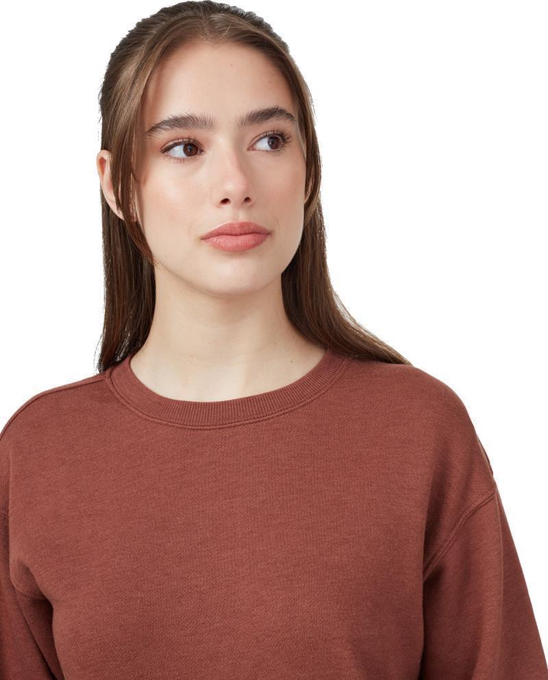 TreeFleece Crew - Womens - cedar 1
