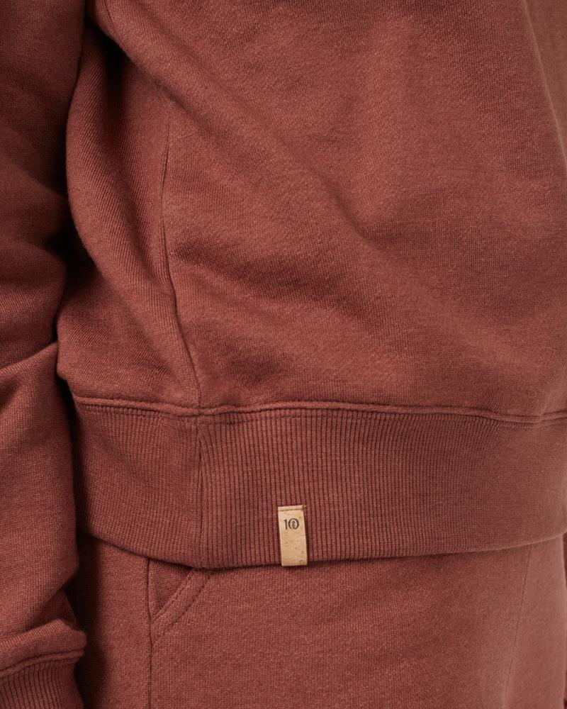 TreeFleece Crew - Womens - cedar 1