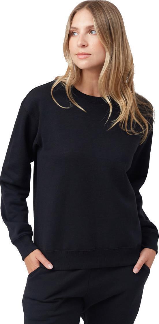 TreeFleece Crew - Womens - meteorite black 1