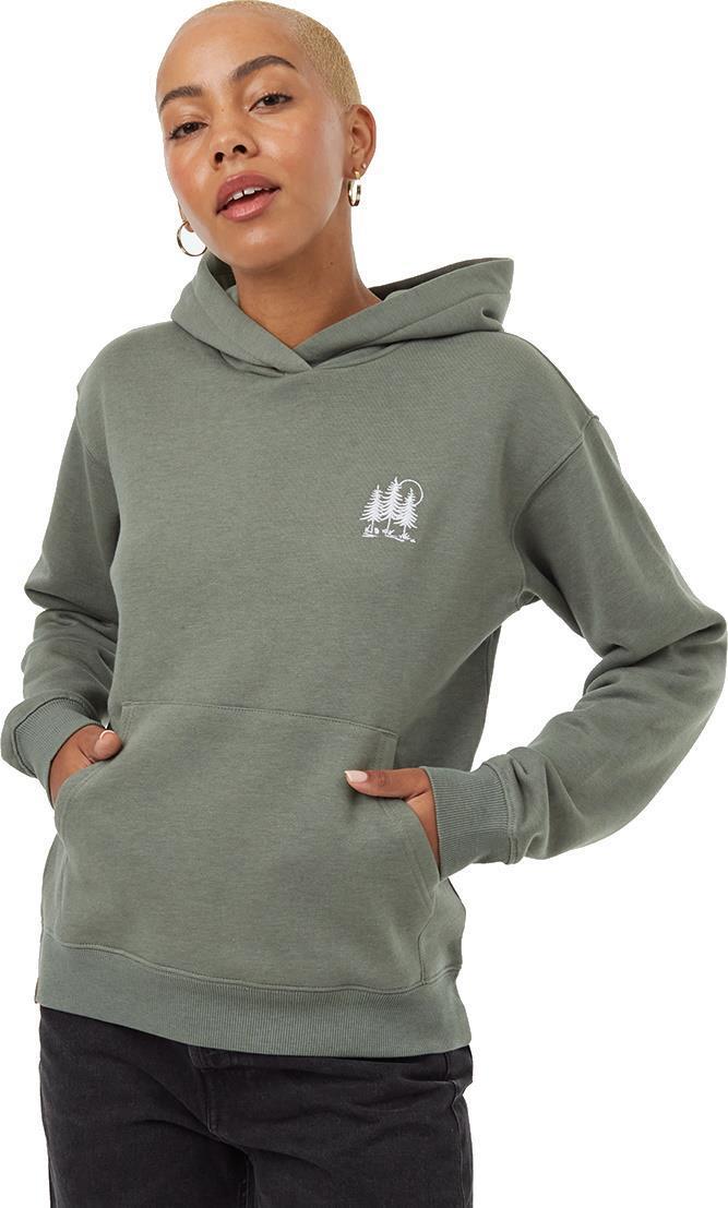 TreeFleece Golden Spruce Update Hoodie - Womens - agave green 1