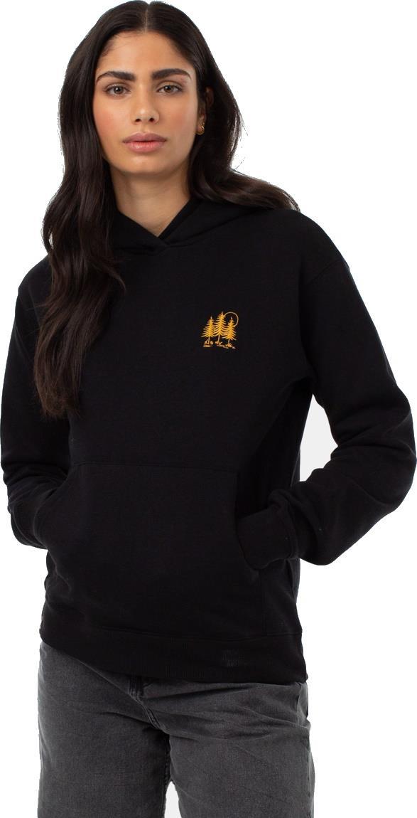 TreeFleece Golden Spruce Update Hoodie - Womens - meteorite black / gold 1
