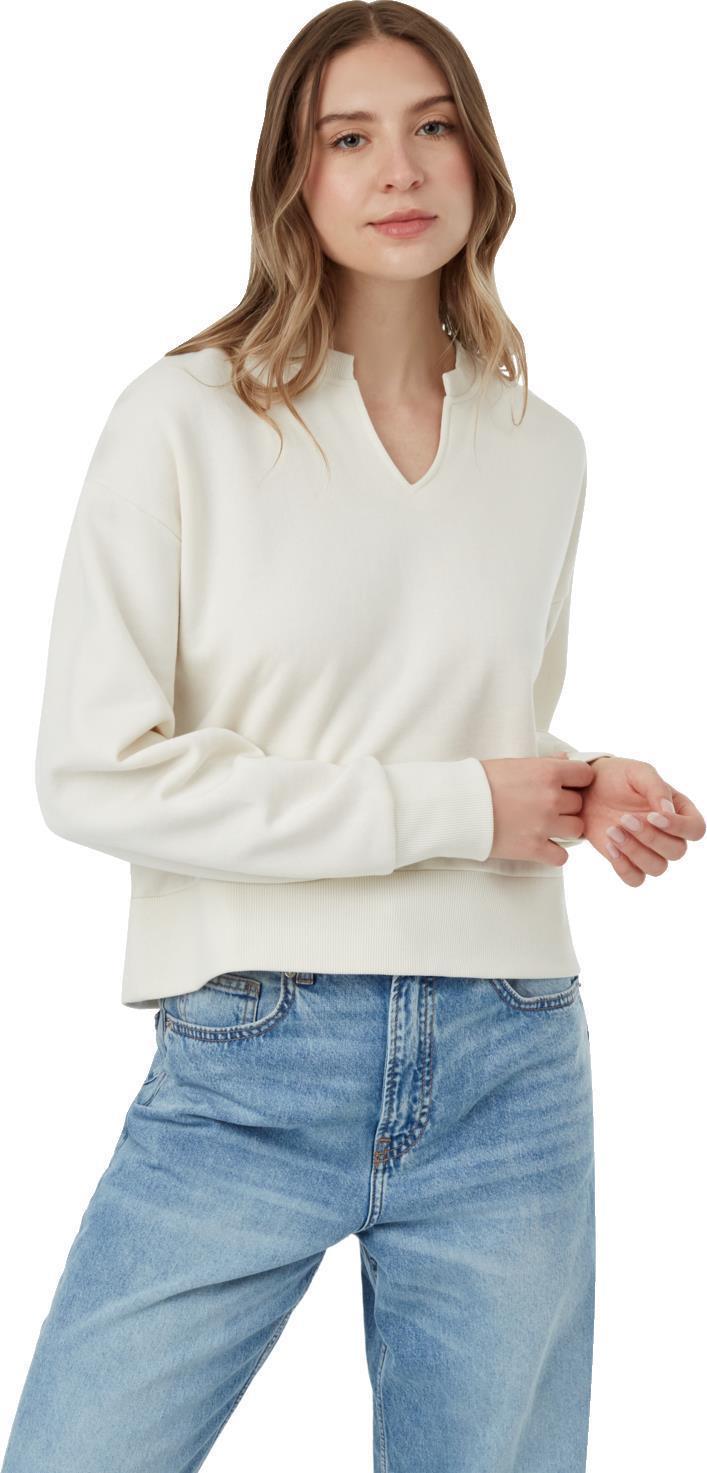 TreeFleece Notch Neck Crew - Womens - Undyed 1