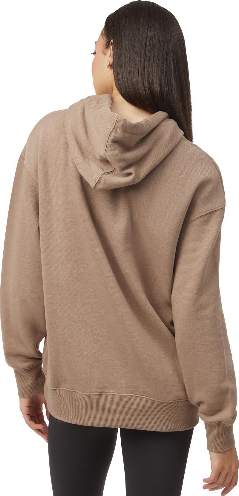 TreeFleece Oversized Hoodie - Womens - pine bark 1