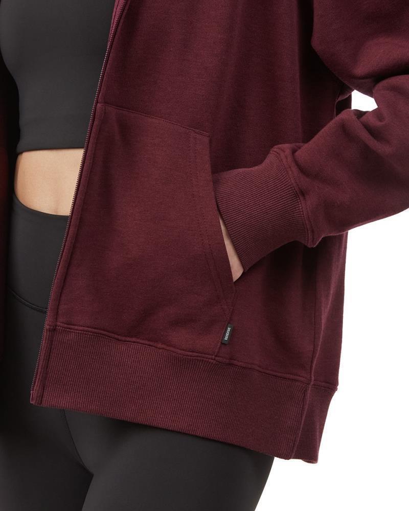 TreeFleece Oversized Zip Hoodie - Womens - Fig 4