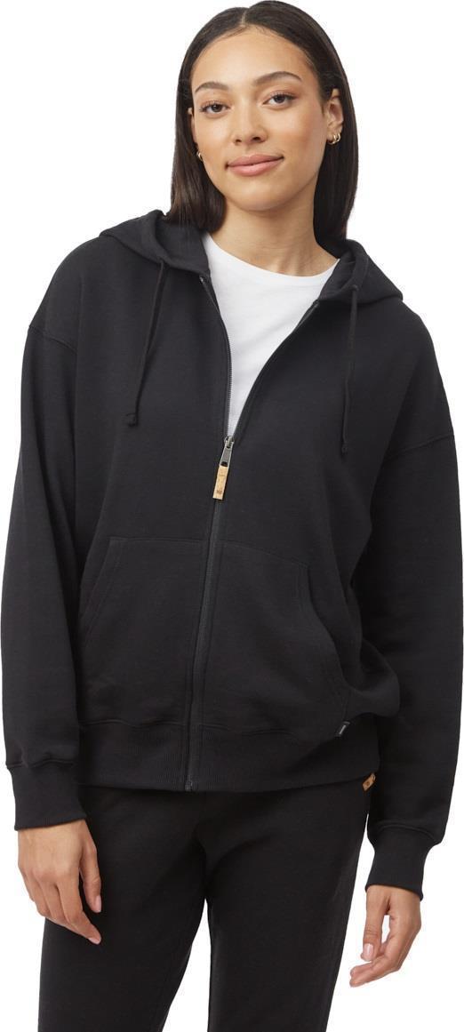 TreeFleece Oversized Zip Hoodie - Womens - Meteorite Black 1