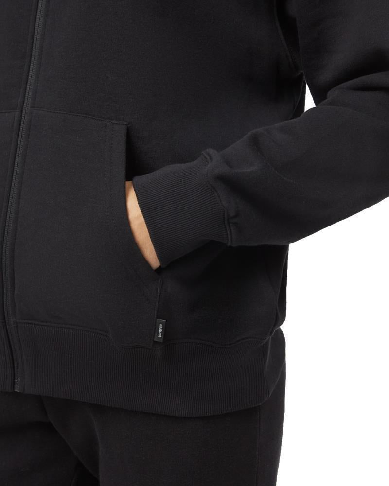 TreeFleece Oversized Zip Hoodie - Womens - Meteorite Black 5
