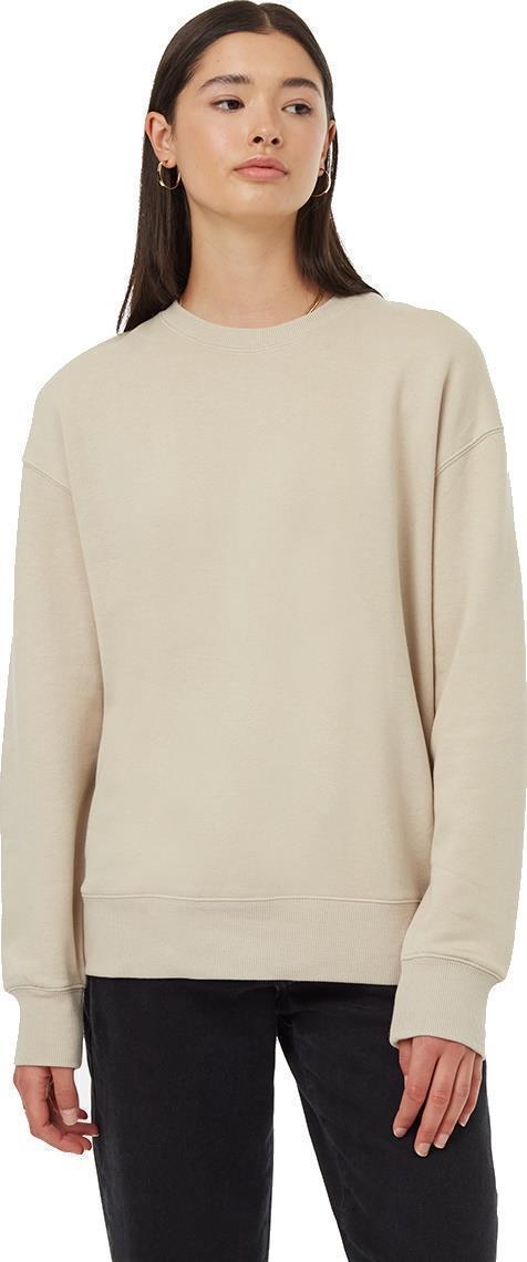 TreeFleece Relaxed Crew - Womens - pale oak 1