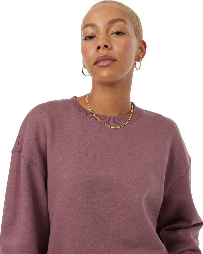 TreeFleece Relaxed Crew - Womens - shaded mauve 1