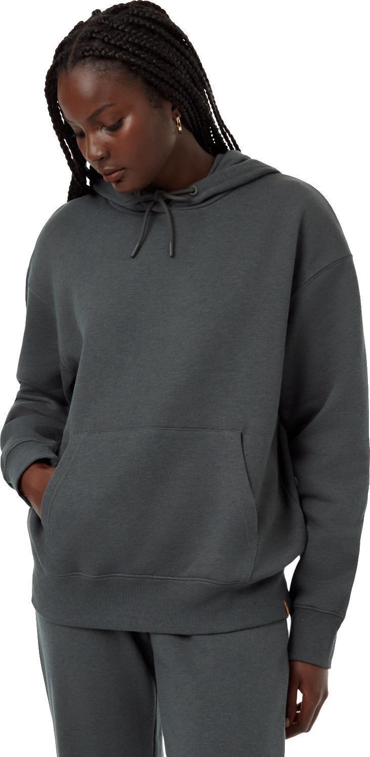 TreeFleece Relaxed Hoodie - Womens - urban green 1