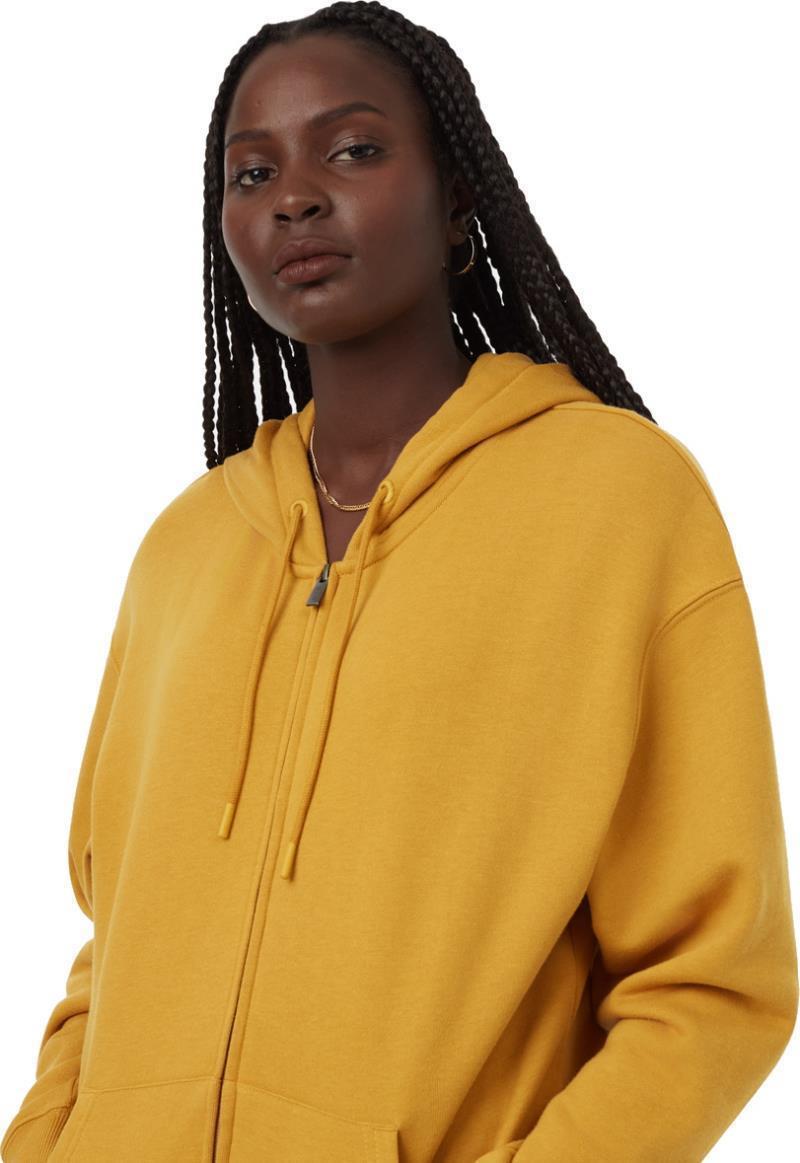 TreeFleece Relaxed Zip Hoodie - Womens - Harvest Gold 3