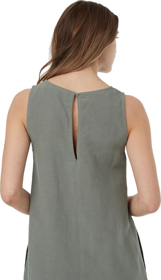 TreeLinen A-Line Dress - agave green 1