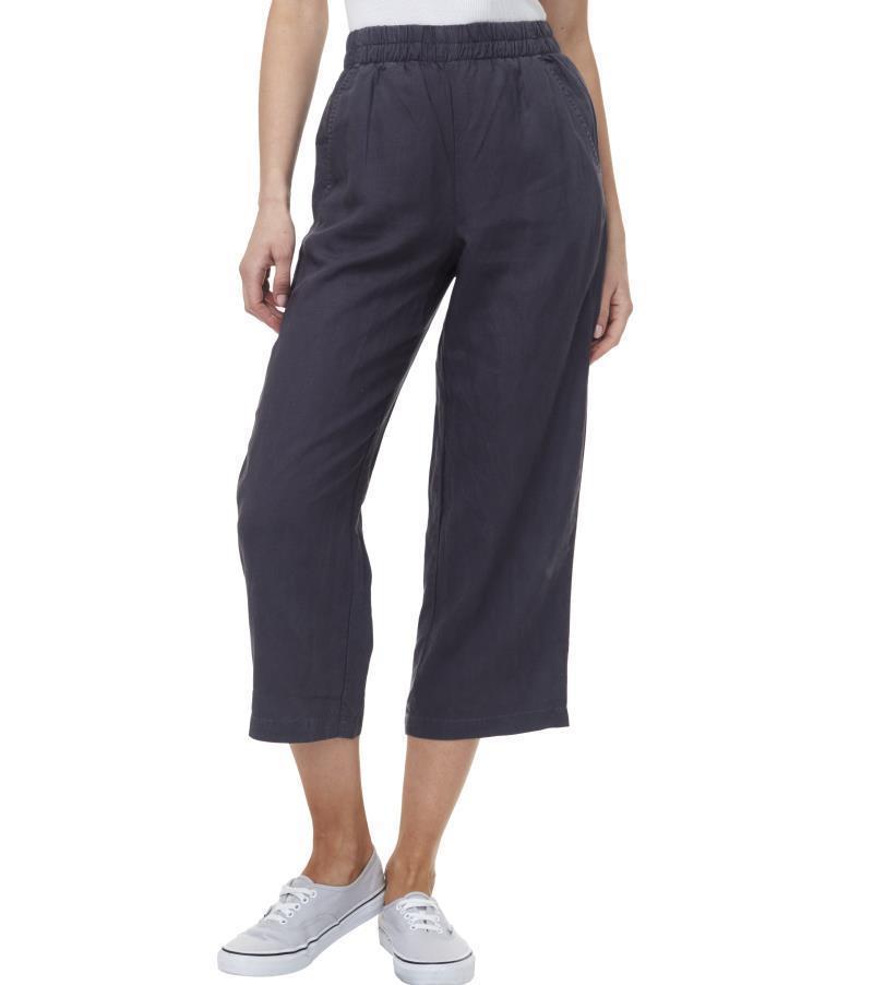 TreeLinen Billow Pants - Womens - meteorite black 1