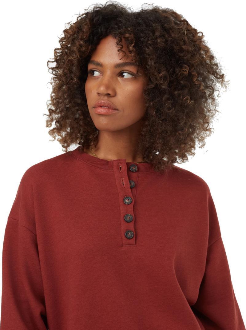TreeTerry Henley Crew - Womens - Spiced Apple 4