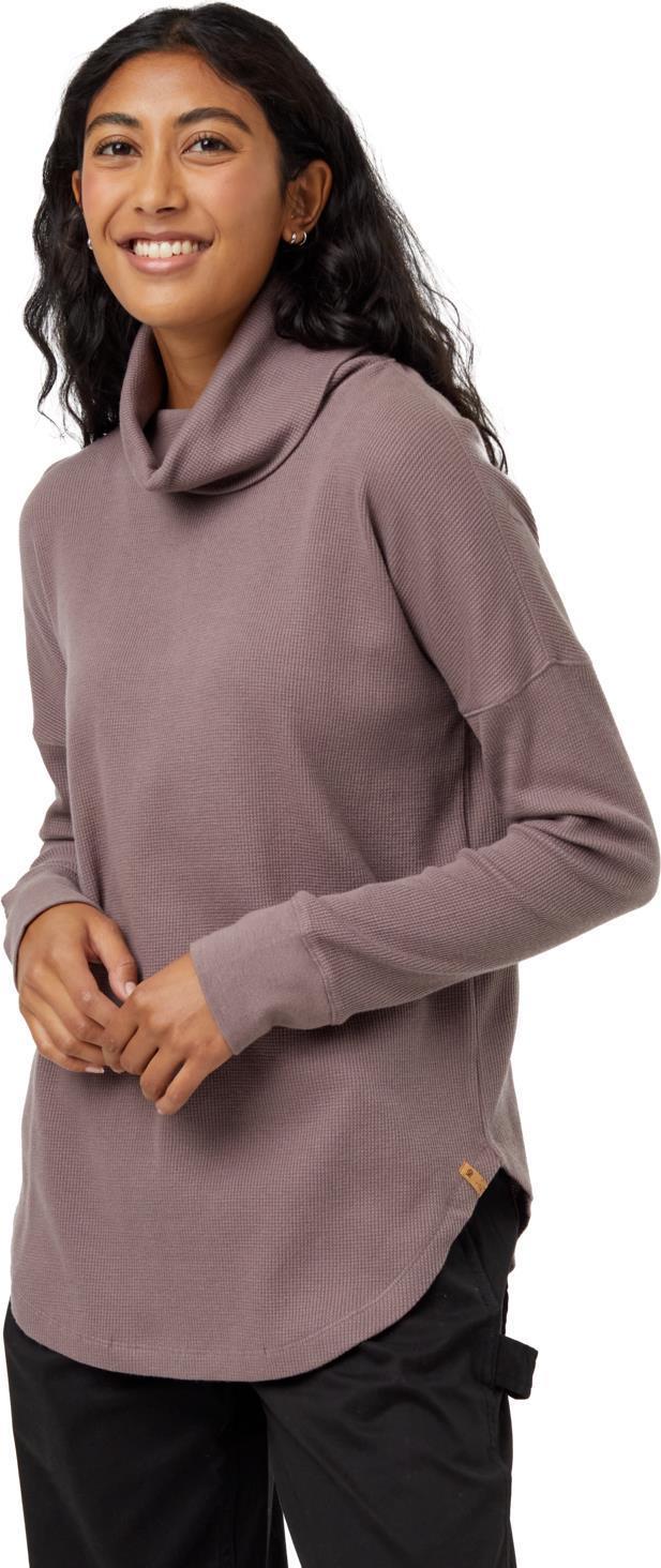 TreeWaffle Turtleneck LS - Womens - Elkwood 1