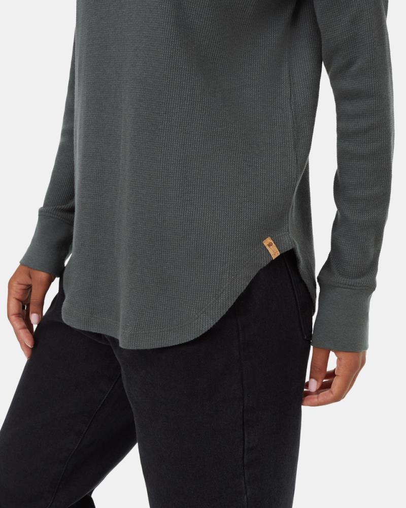 TreeWaffle Turtleneck LS - Womens -  1