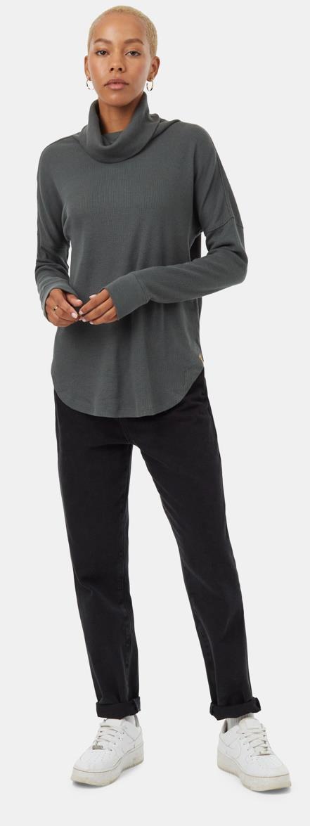 TreeWaffle Turtleneck LS - Womens -  1