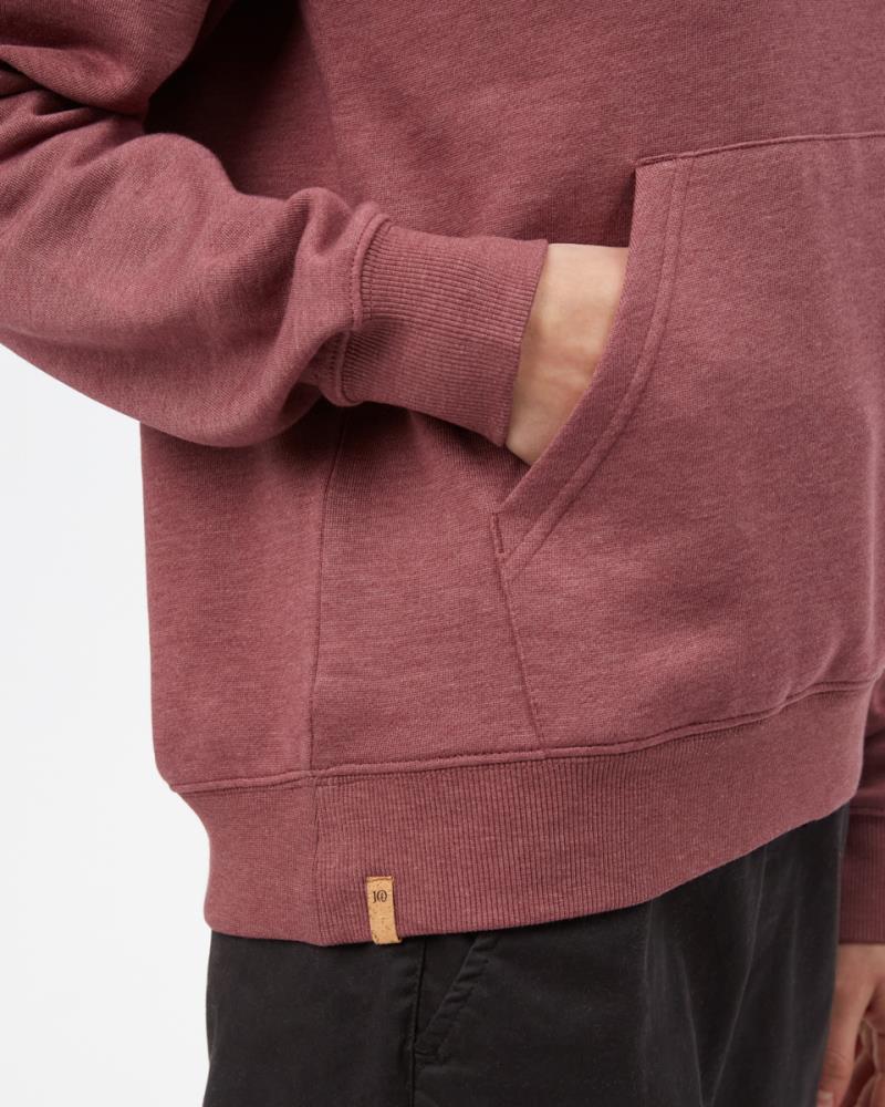 Treefleece Relaxed Hoodie - Womens - crushed berry 1