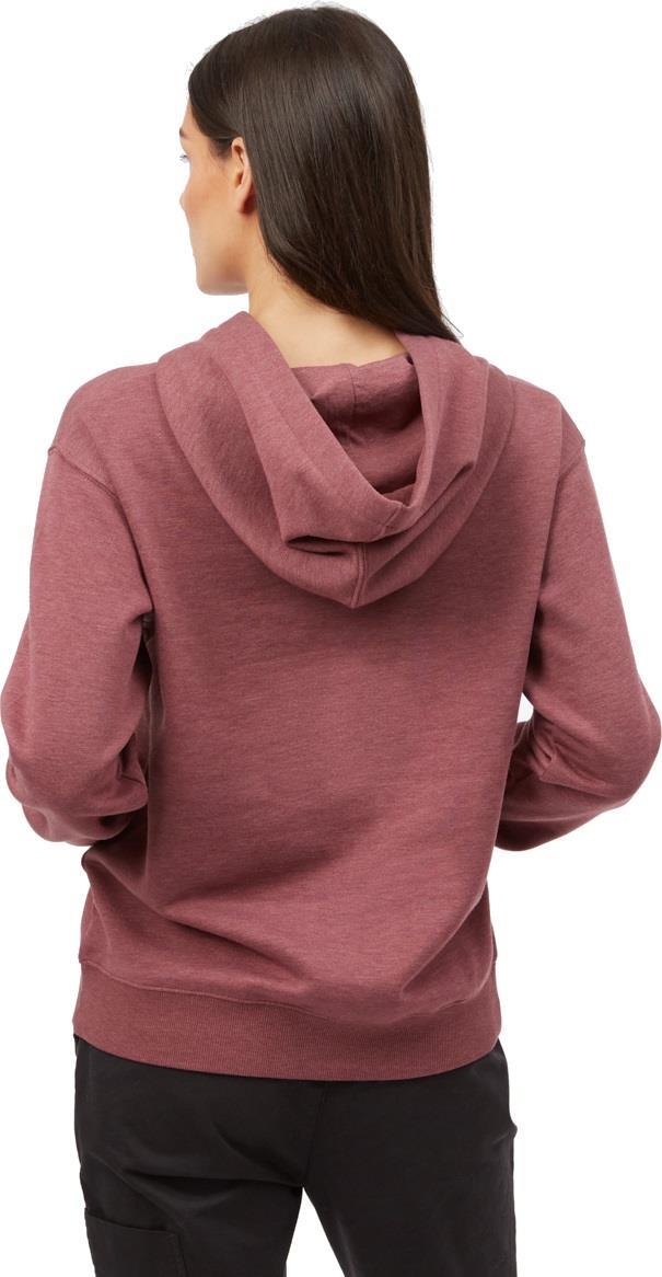 Treefleece Relaxed Hoodie - Womens - crushed berry 1