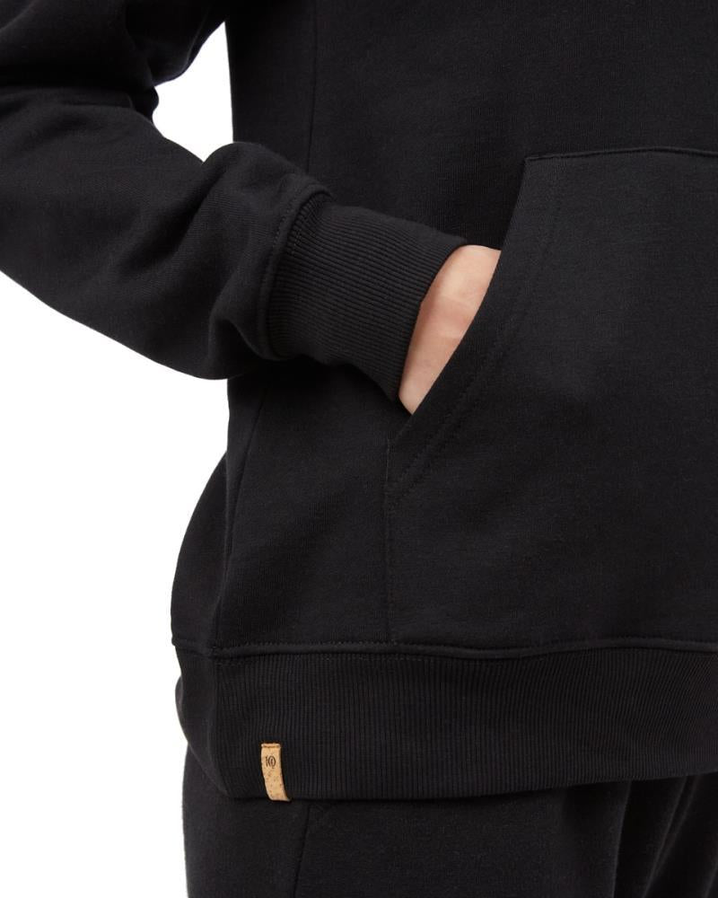 Treefleece Relaxed Hoodie - Womens - meteorite black 1