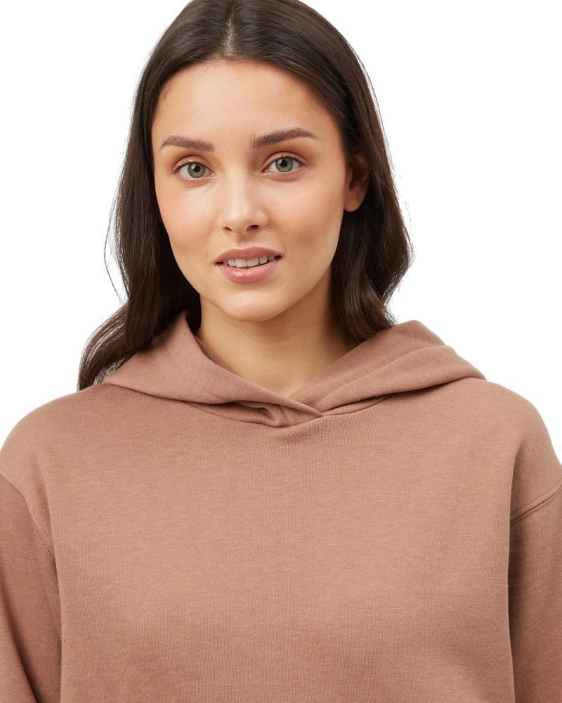 Treefleece Relaxed Hoodie - Womens - mushroom 1