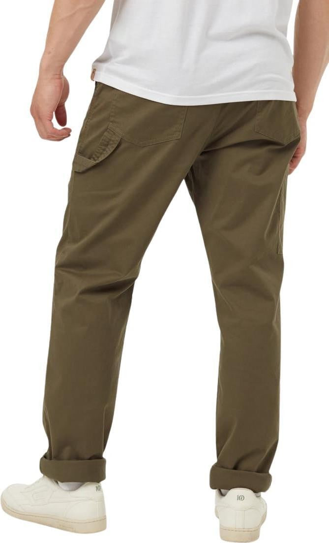 Twill Workwear Pants - Mens - olive night green 1