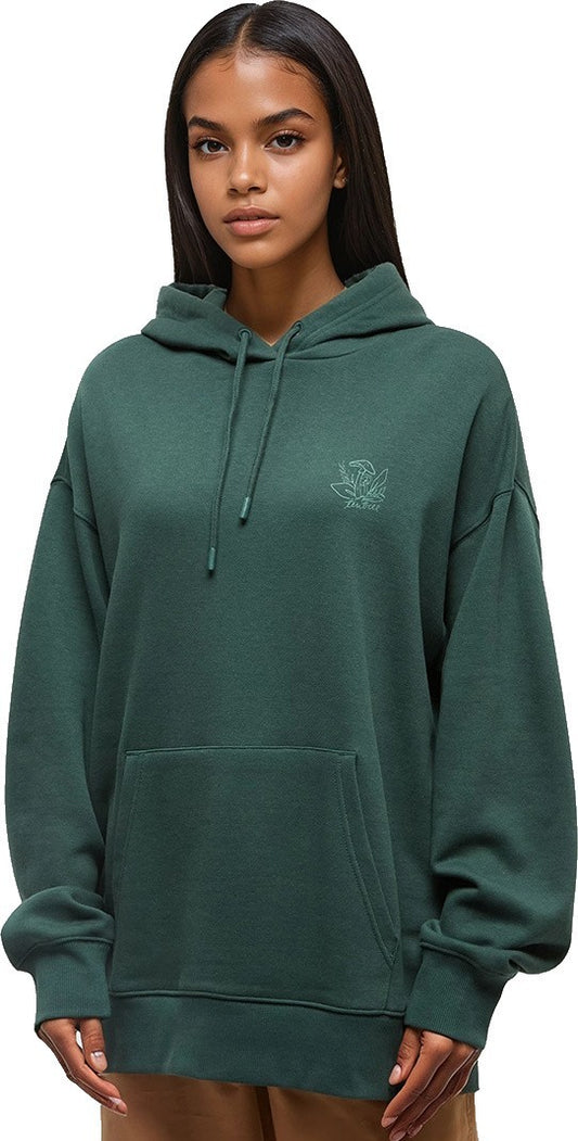 Understory Oversized Hoodie - Womens - forest pine / jade 1