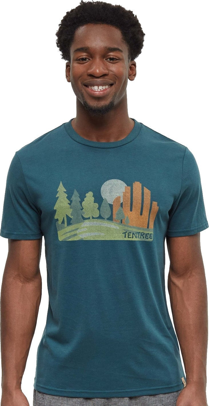 Urban Skyline T-Shirt - Mens - jasper / leaf green 1