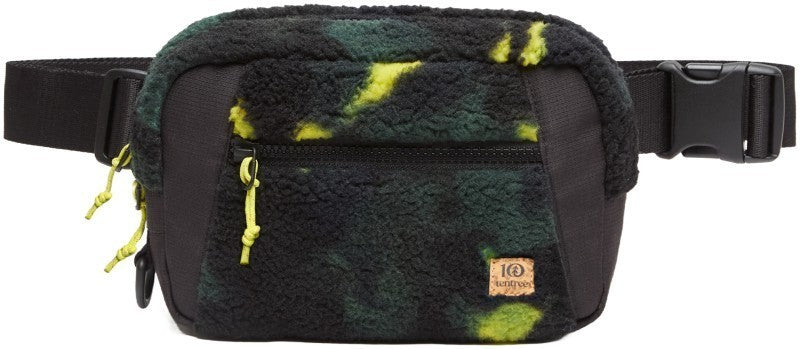 Valdes Hip Pack - meteorite black / borealis print 1
