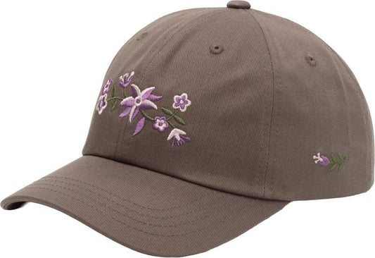 Vine Floral Peak Hat - ashwood / white oak 1