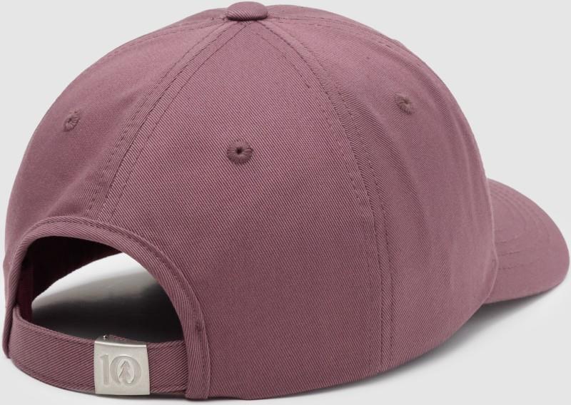 Vine Floral Peak Hat - mauve stone / pale oak 1