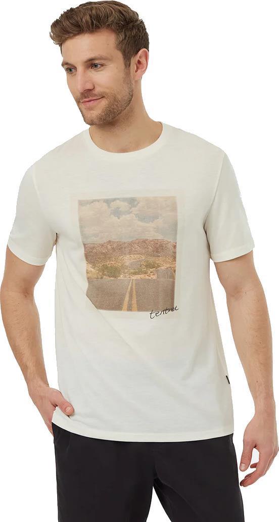 Vintage Photo T-Shirt - Mens - Undyed / Desert Road 1