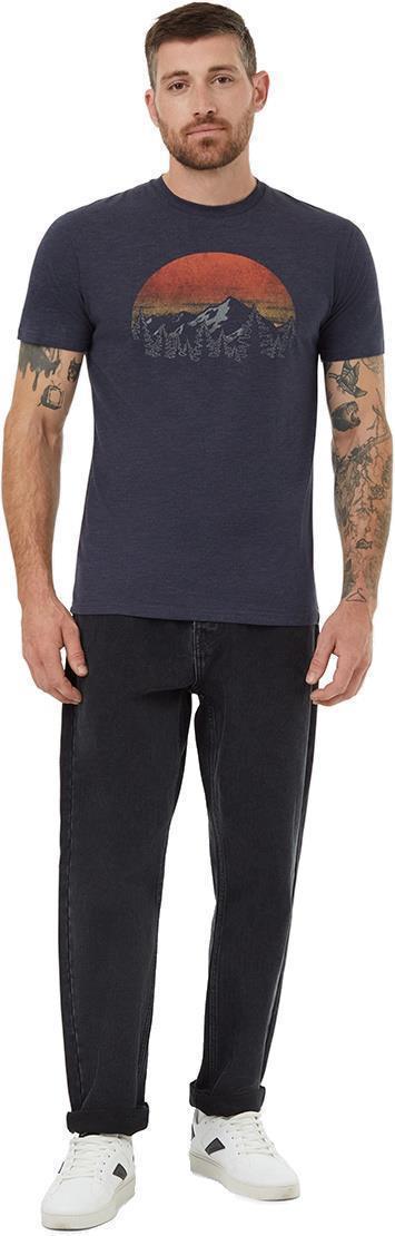 Vintage Sunset SS T-Shirt - Mens - Midnight Blue Heather / Arbutus 4