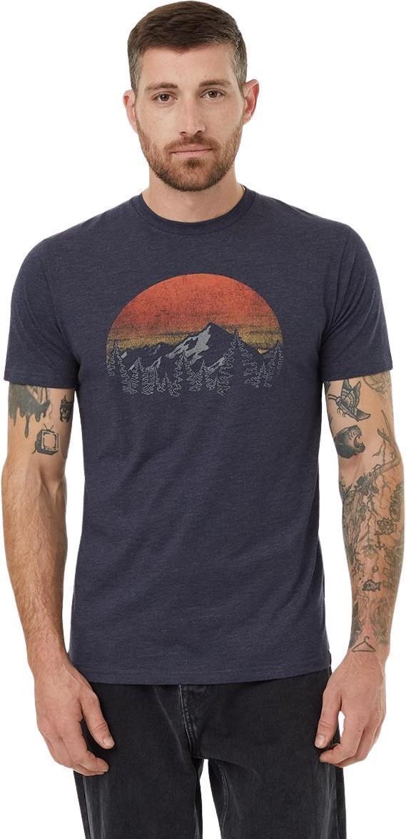 Vintage Sunset SS T-Shirt - Mens - Midnight Blue Heather / Arbutus 1