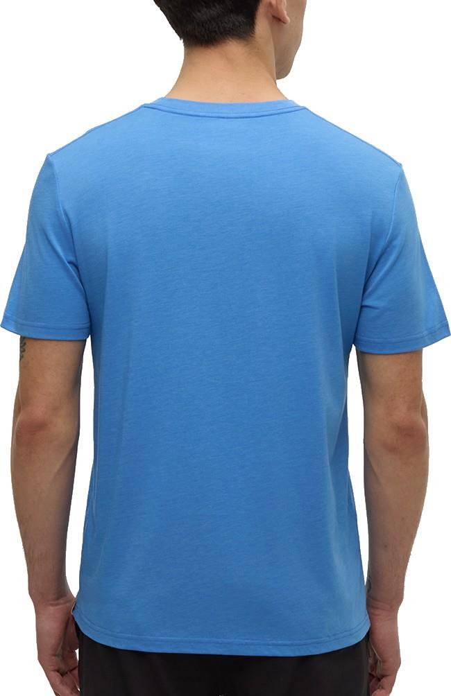 Vintage Sunset T-Shirt - Mens - blue lagoon heather / dusk yellow 1